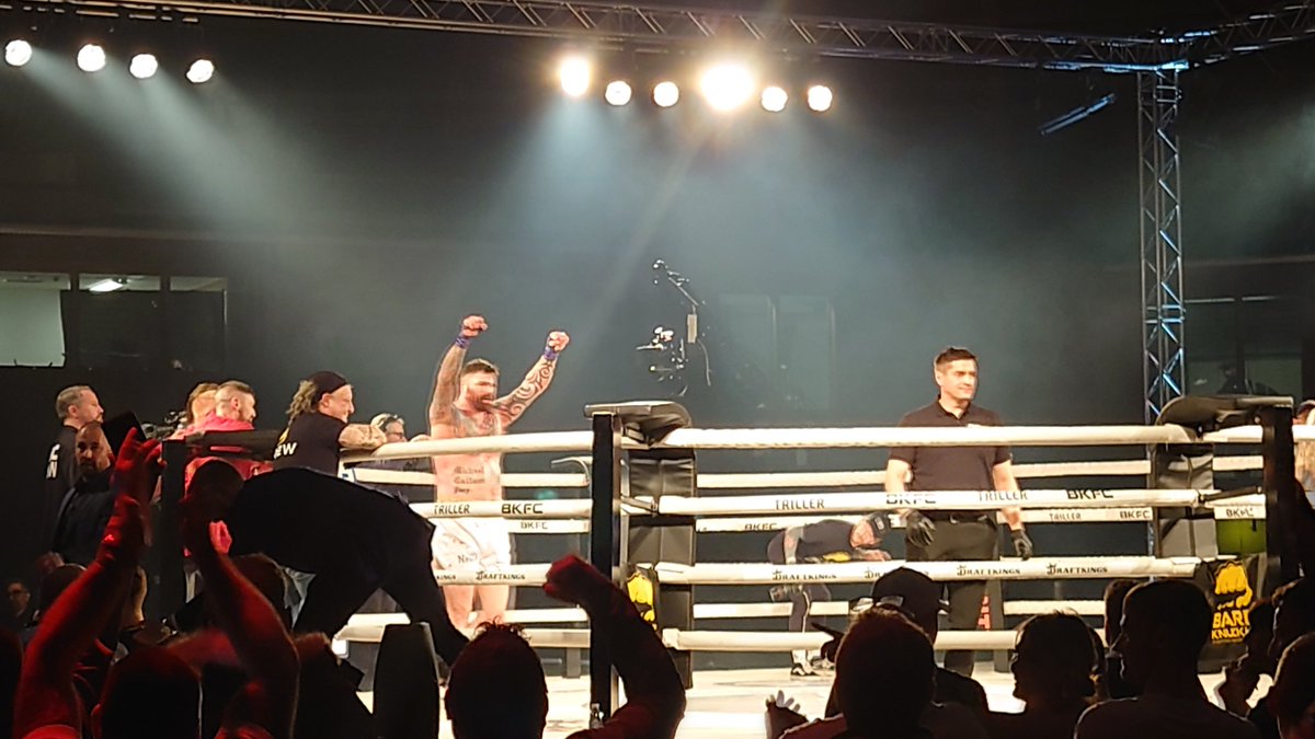 AgingBull73's tweet photo. Get in Micky Terrill #BKB Winner at his home event tonight #walkerdome #Newcastle ๐ช๐ https://t.co/sfrvuqJtqQ