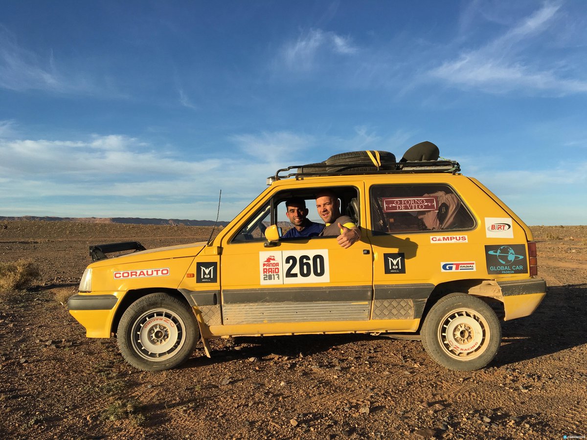 lfarrec's tweet photo. Panda Raid:
Rally amateur de larga distancia y resistencia que se celebra anualmente. Se desarrolla en Marruecos a través de un recorrido de 7 etapas, que en algunos casos ponen a prueba las capacidades físicas y mentales de los equipos. https://t.co/jKer4te5hx