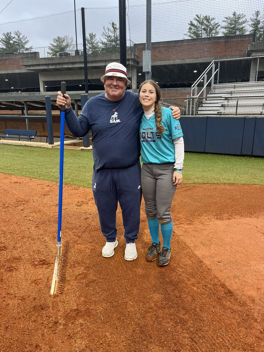 Thank you <a href="/SamfordSB/">Samford Softball</a> for a great camp with many learning moments and drills I can take home and use to get better!! <a href="/CassadyKimball/">Kimball Cassady</a> <a href="/gillespie_jeff/">Jeff Gillespie</a>