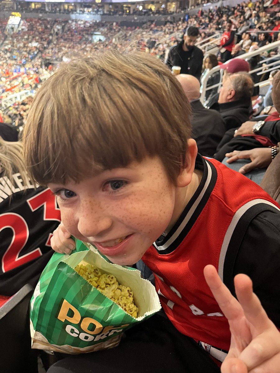 First Raptors Game! #wethenorth #torontoraptors