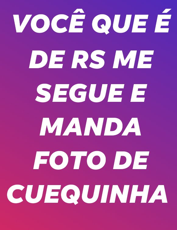 viviputa3's tweet photo. BORA RS https://t.co/Hnn2fhOJFj