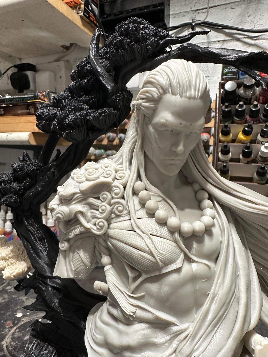 The Samurai stl from <a href="/CA_Sculpts/">CASculpts</a> printed on <a href="/BambulabGlobal/">Bambu Lab</a> X1C &amp; <a href="/anycubic3dprint/">ANYCUBIC</a> M3 Max &amp; <a href="/3dUniformation/">UniFormation 3D Printer Official</a> GKTwo   casculpts.art/product-page/f…