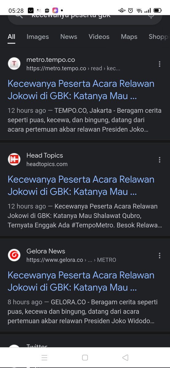 Ayo tebak..Ini Kinerja BUZER atau MEDIA MASSA....Koq Judul beritanya bisa kompak sama persis...?