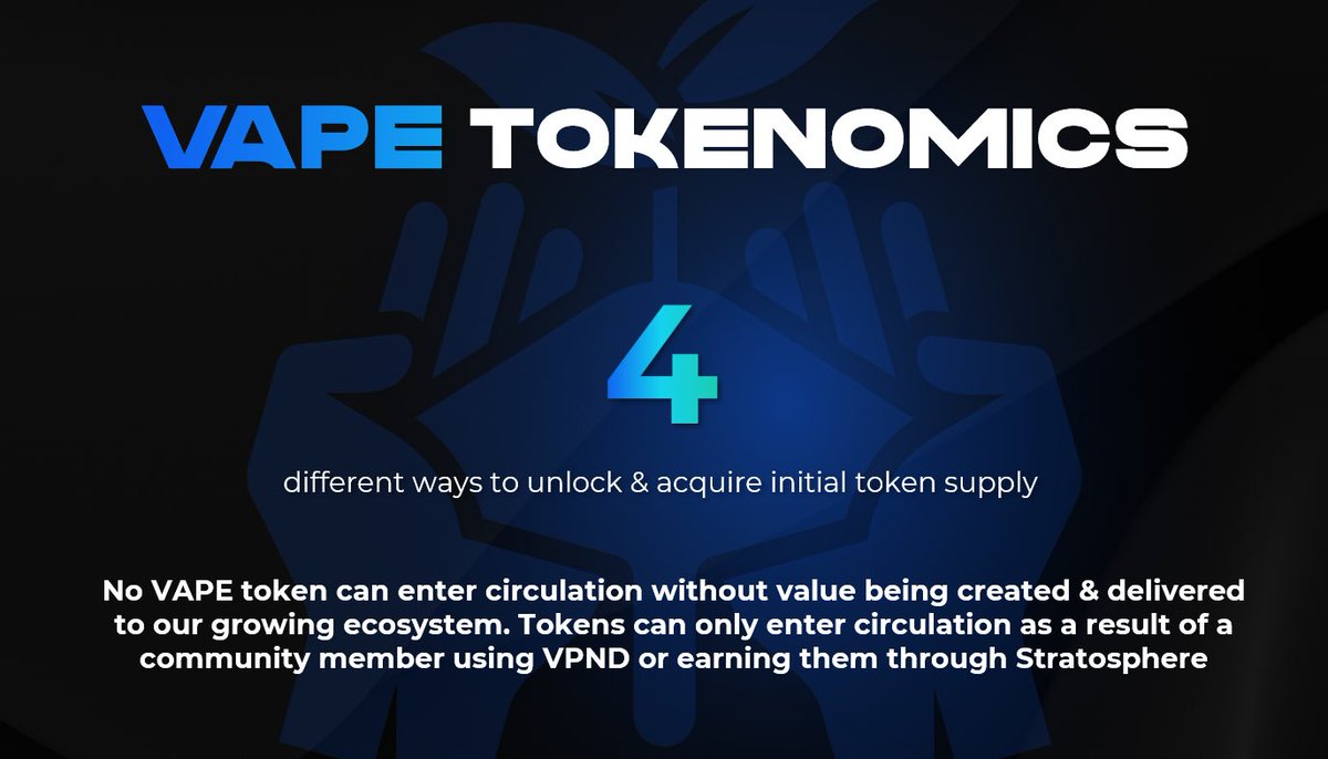 Hmmm what could the 4 initial ways to unlock $VAPE be?

More to come 🔺