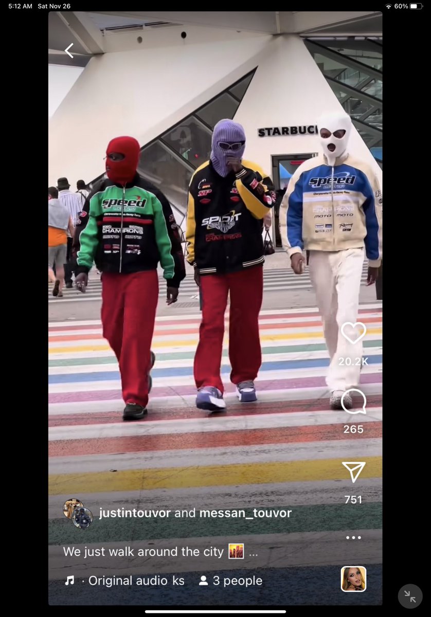 KcAllister_'s tweet photo. Racer wear and ski masks …classic 💎 https://t.co/4Y12V0gna6