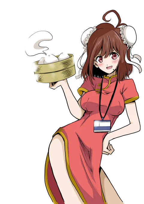 絶賛まとめ本の表紙描いてますがアヤちゃんも可愛く描けた問題発生 