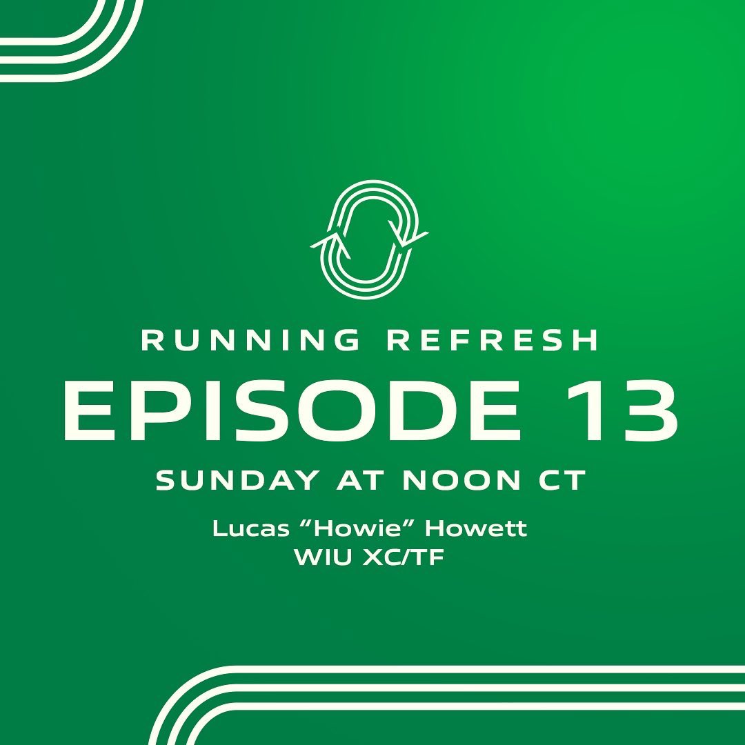 RunningRefresh's tweet image. 😎 Lucas “Howie” Howett pops out to the studio, which used to be his bedroom, for this week’s installment!