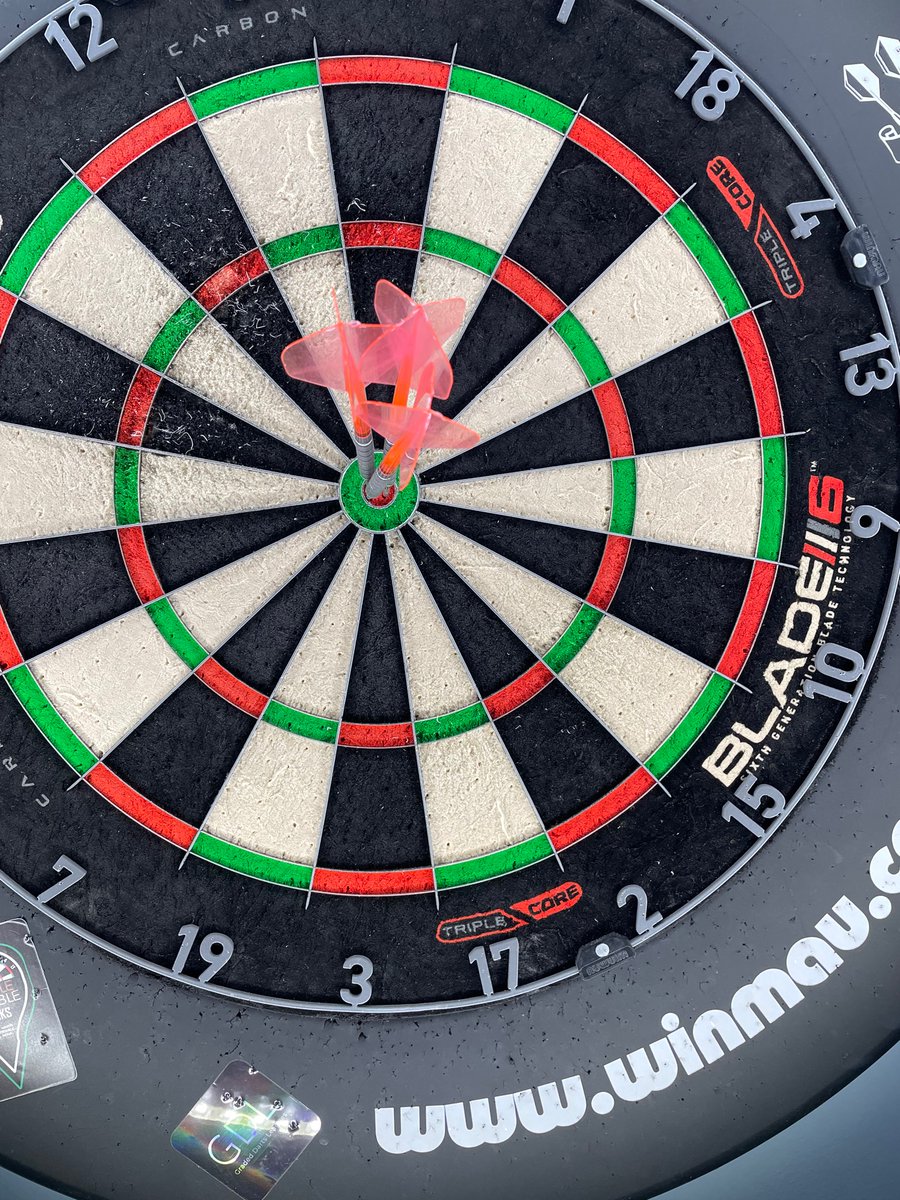 Only ever hit 3 bulls in one visit once. Literally just done it twice in space of 10 mins happy days