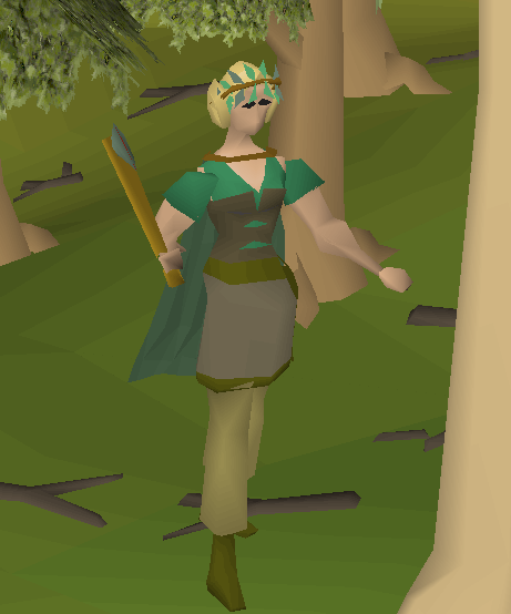NYChannelRS's tweet photo. I started playing OSRS a little and i'm pepe blushing so hard... I luv her- This was the closest i can get to my "Beginnings Nelle" outfit 🥹💚 https://t.co/RGe6cTKYjB