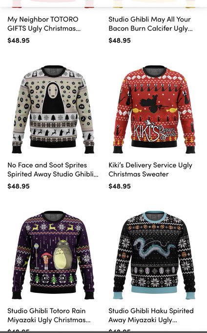 &ldquo;Ugly&rdquo; Christmas sweaters. I need them all. https://t.co/oCJ8cQPqTG