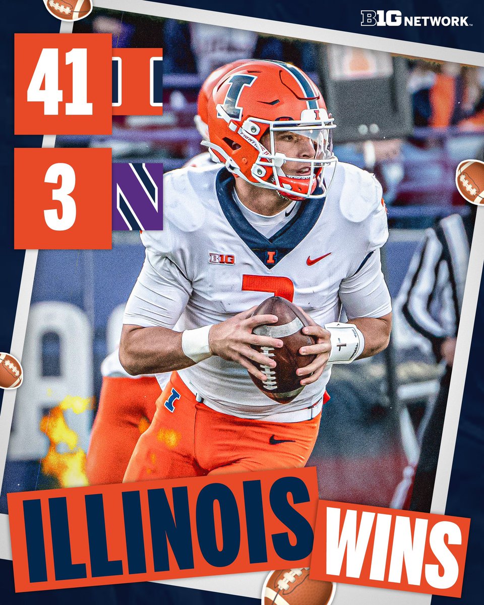 IllinoisOnBTN's tweet image. The Hat is staying in Champaign! 🎩

@IlliniFootball x @B1Gfootball