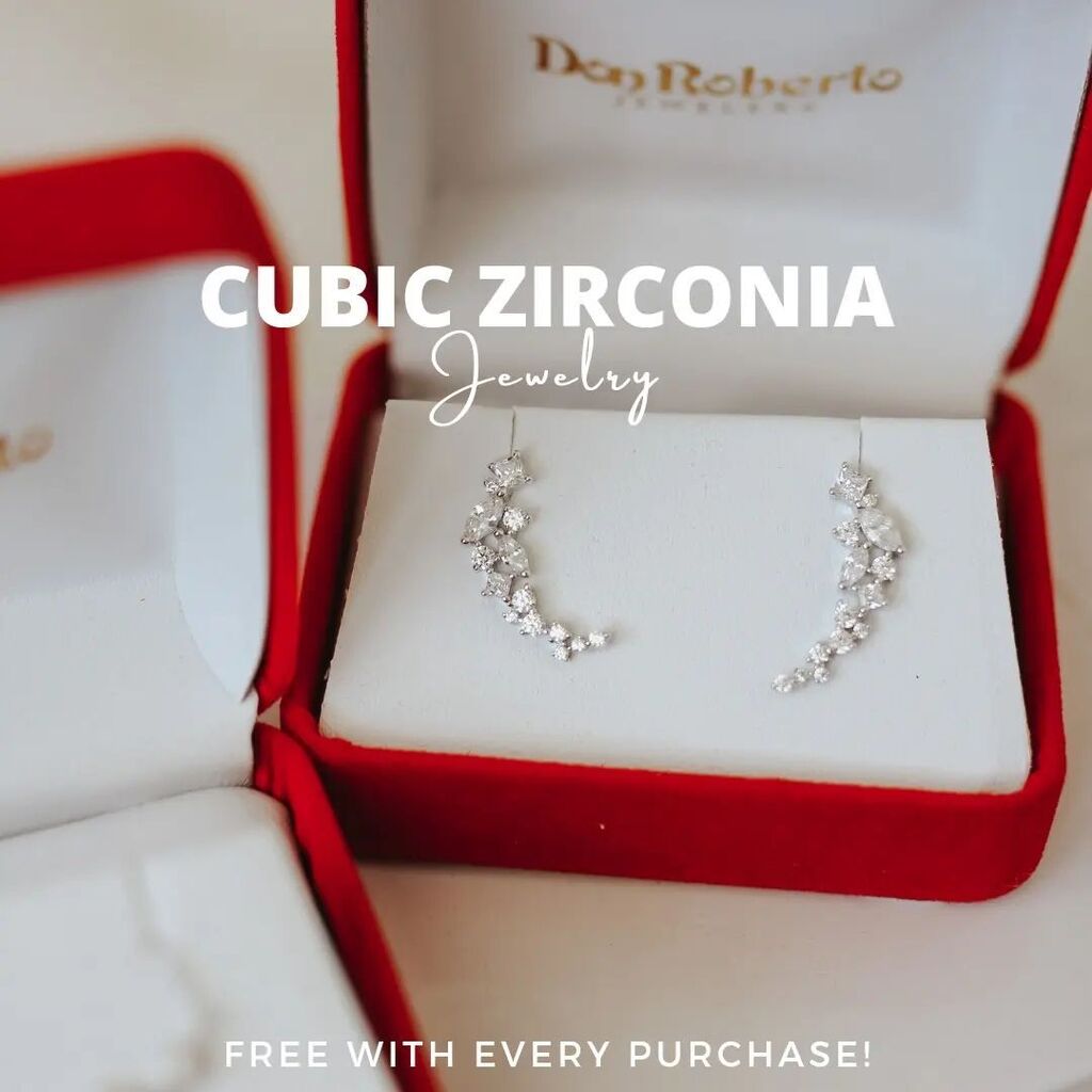 DonRobertoCo's tweet photo. Free gifts with every purchase! Visit your local Don Roberto Jewelers and begin your holiday shopping ❤️✨️ Take home a beautiful cubic zirconia piece for your jewelry collection with every purchase 😍 #CubicZirconiaJewelry 
Available at all locations!… https://t.co/UsEKk0kwoL https://t.co/BP5MCl1ldN