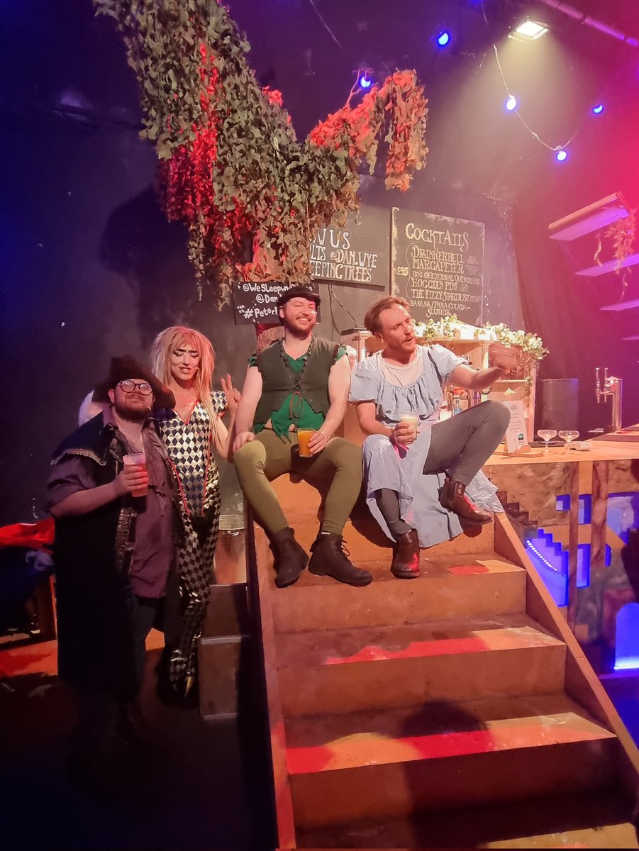 David Guest (@revwhoguest) on Twitter photo With <a href="/WeSleepingTrees/">Sleeping Trees</a> you get crazily bonkers pantos that otherwise defy description! The wild grown-up seasonal mashup this year is #PeterPansLabyrinth, which is every bit as wonderfully daft and creatively ingenious as you dare hope. <a href="/thevaultslondon/">The Vaults</a> With <a href="/WeSleepingTrees/">Sleeping Trees</a> you get crazily bonkers pantos that otherwise defy description! The wild grown-up seasonal mashup this year is #PeterPansLabyrinth, which is every bit as wonderfully daft and creatively ingenious as you dare hope. <a href="/thevaultslondon/">The Vaults</a>