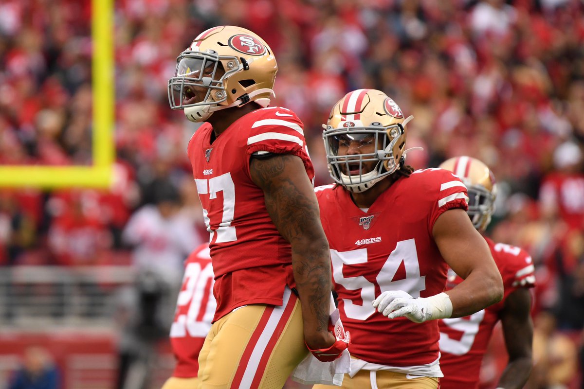 AMG_49ERS's tweet photo. Fred and Dre both a with pick back the Bucs! 

#AMGSeason12 https://t.co/mDCcpWwZ3I