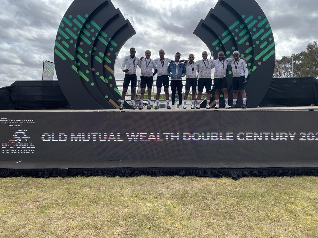 Find a group of people who challenge and inspire you, spend some time with them,and watch ot change your life. We are <a href="/Cycling_SCC/">Soshanguve Cycling Club</a> and nobody gets left behind. We came with a clear vision and we conquered the Old Mutual Double Century 2022.
#Oebonabjang 
#OldMutual
#DoubleCentury