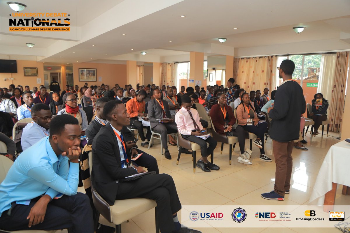 UGANDA,! ARE YOU READYYYYYY🗣️🗣️🗣️ 🇺🇬 it's #Day3 of the  #UDN22 University Debate Nationals Tournament.
#UgAT60 #DebateIsTheThing #Peace #Justice #StrongInstitutions @ngoforum @OpenSpaceUganda @usmissionuganda @CB_Denmark @mpetrinah20c @kat_festo @SammiDaprince1