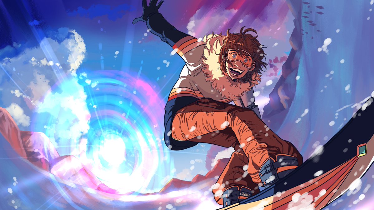 Starting screen I did for @/havi it's one of my favorite pieces #TwitchStreamers