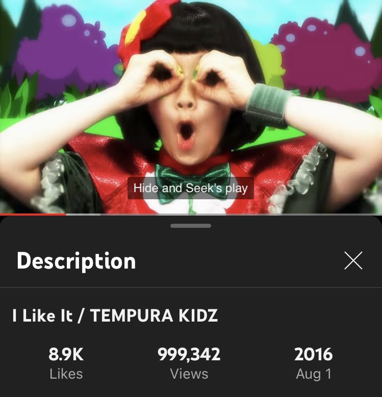 teamtempura1's tweet photo. “I Like It” is coming to 1M 🍑✨
https://t.co/7wLifJE0X4

#tempurakidz
#karintempurakidz https://t.co/y0KrCAw2R2