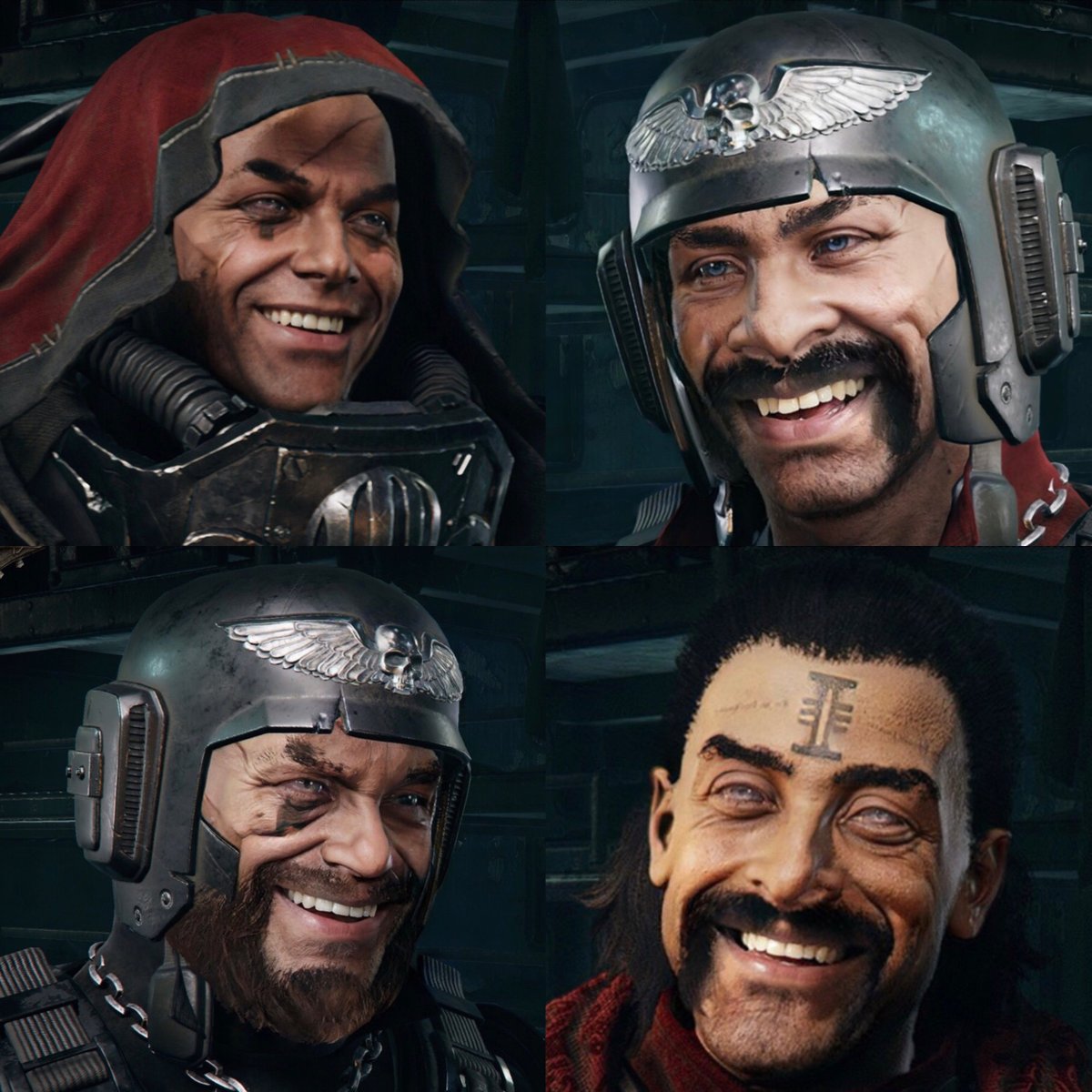 jifferey's tweet image. Me and the boys ready to die in 2 seconds on heresy again #Darktide40K