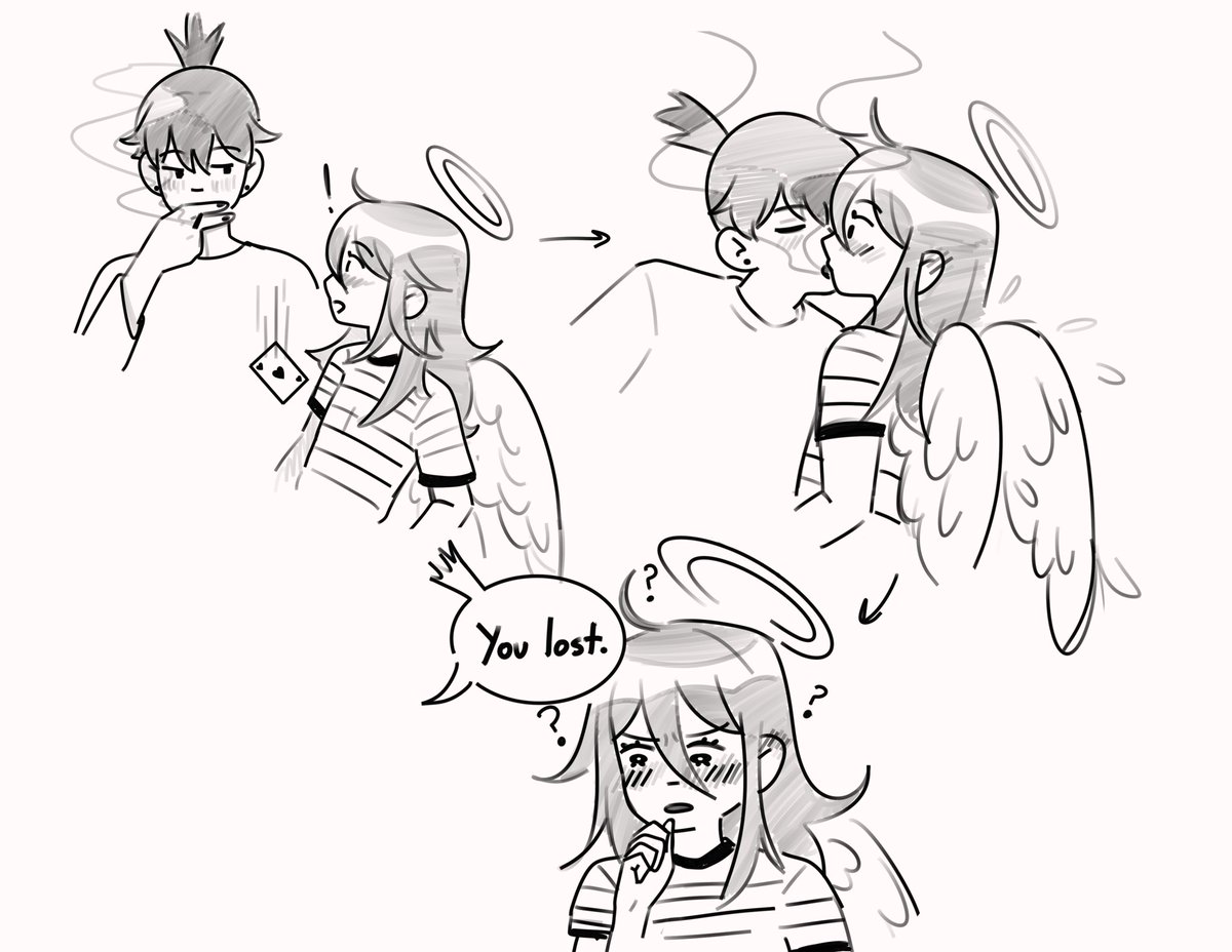 Small continuation!
Angel has more to learn bout human games  </3
#akiangel https://t.co/hP5CH6NK1m 