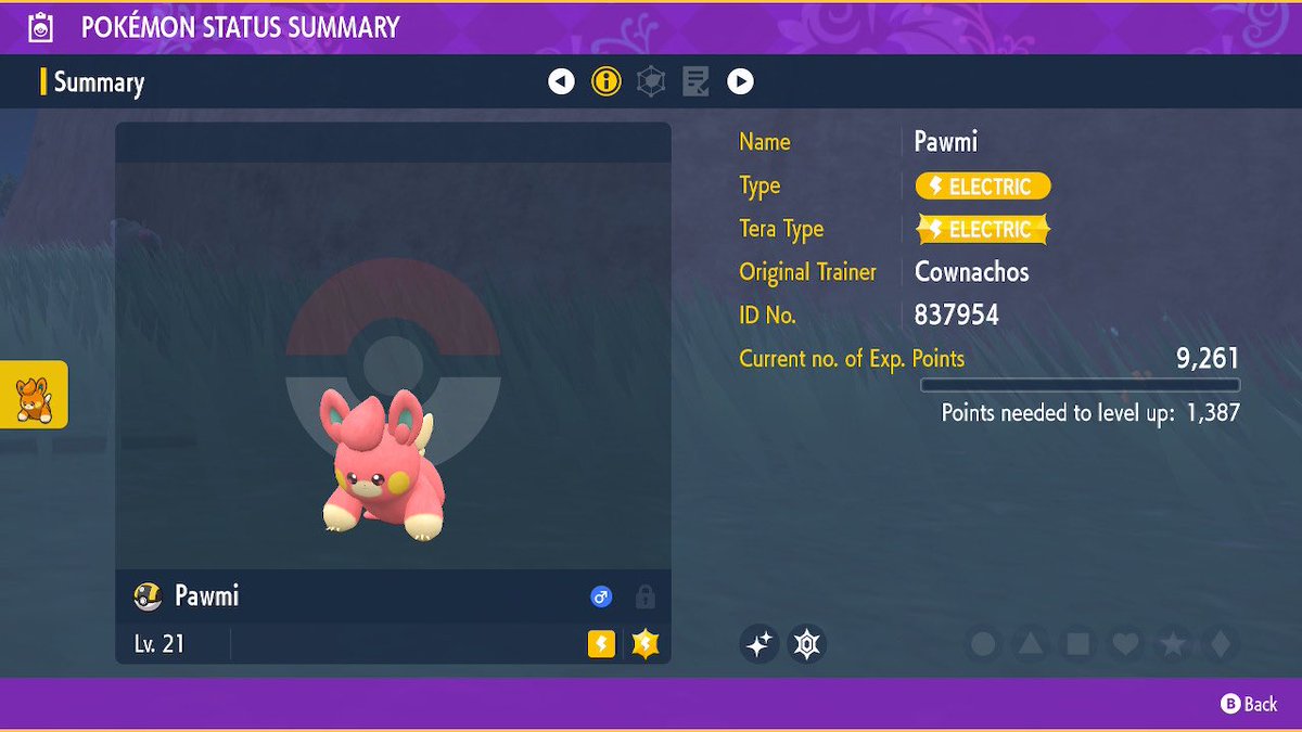 cownachos's tweet photo. My first shiny in #PokemonScarletViolet https://t.co/5psItu5NCS