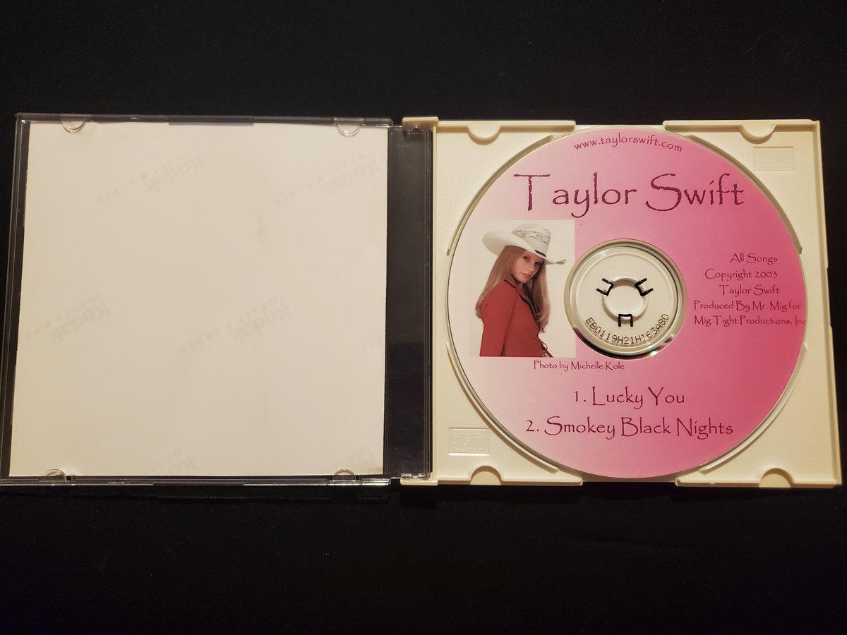 Need the perfect gift for the Swiftie in your life? I am raising money for our homeless shelter by auctioning off my PRICELESS Taylor Swift demo that her mom gave my mom in 2003. It includes the first song #TaylorSwift ever wrote. I'll post a video how I got it on Monday.