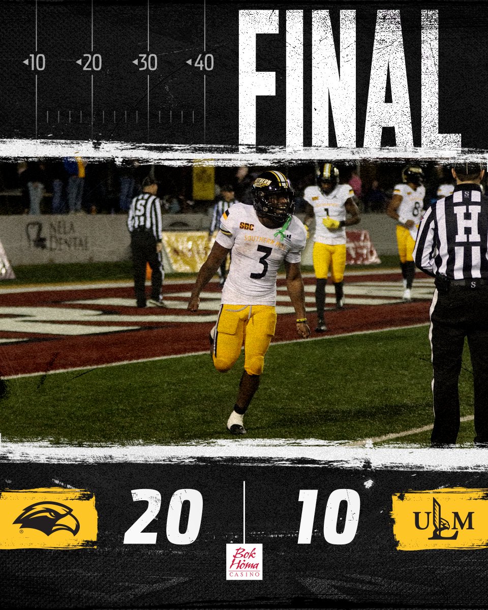 Hey now 😎 The Golden Eagles are bowl eligible for the first time since 2019 and for the first time under Will Hall! #AIE | #SMTTT