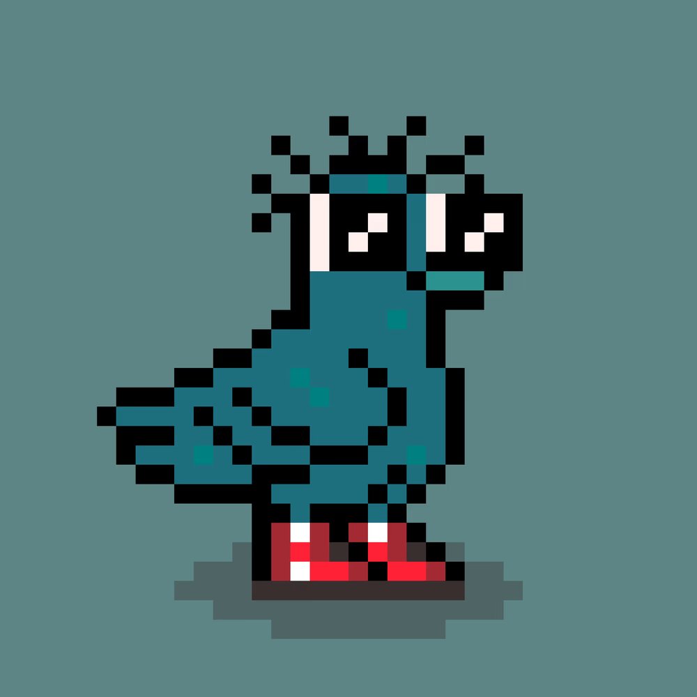 Lotus17172's tweet photo. Why is it the more I look at these the more I really like each and every one of them!! @0xVodnik @cryptobirbsnft I was literally wearing these colours today (minus the red shoes) so had to grab this little fella ❤️ https://t.co/3u6X10y67r