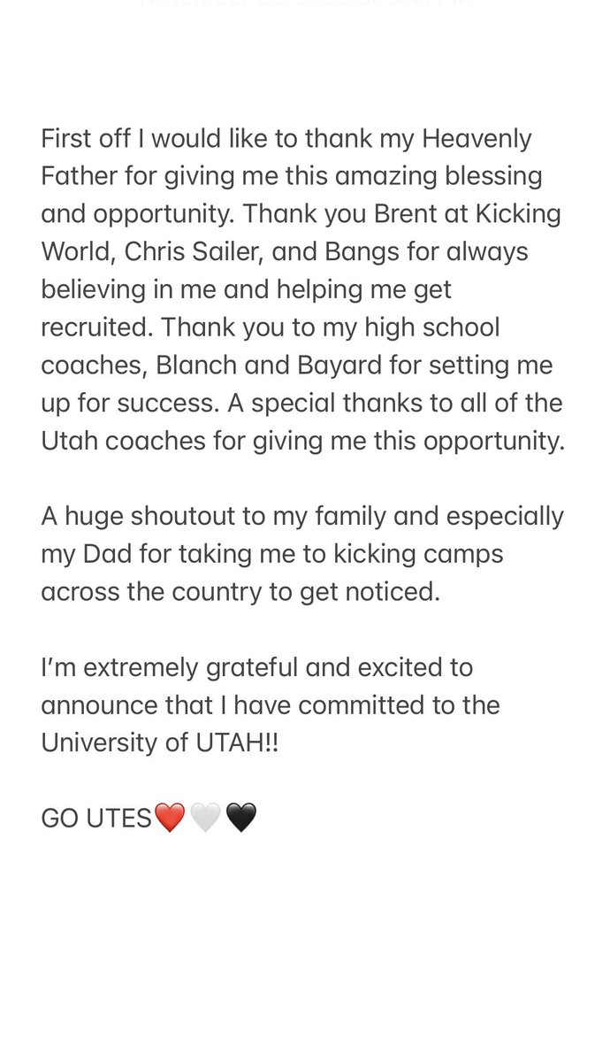 IversonDax's tweet photo. Committed… Go Utes❤️🤍🖤 @UteReef33 @Dom_Conti19 @evanjohnsonUU @UtahCoachWhitt @Colton_Swan @FWhittinghamJr @RBlechen @Utah_Football @Fremont_Wolves #GoUtes https://t.co/H8vzSoaKDT