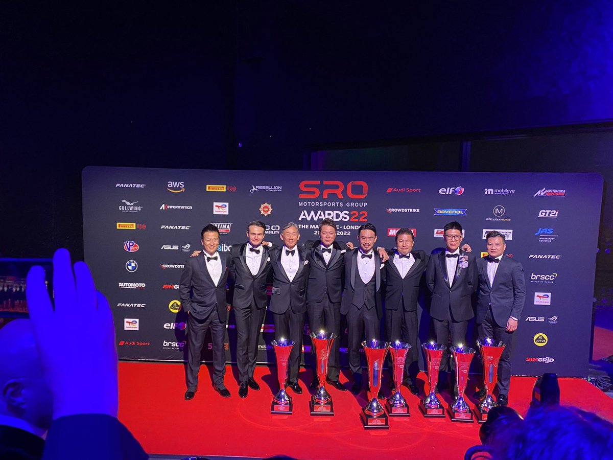 trofeo5_pirelli's tweet photo. SRO MOTORSPORTS GROUP AWARD22‼️
#ピレリ #ピレリモータースポーツ #trofeo5 #トロフェオ5 #wepirelli @pirellisport https://t.co/wSTXDHKzZx