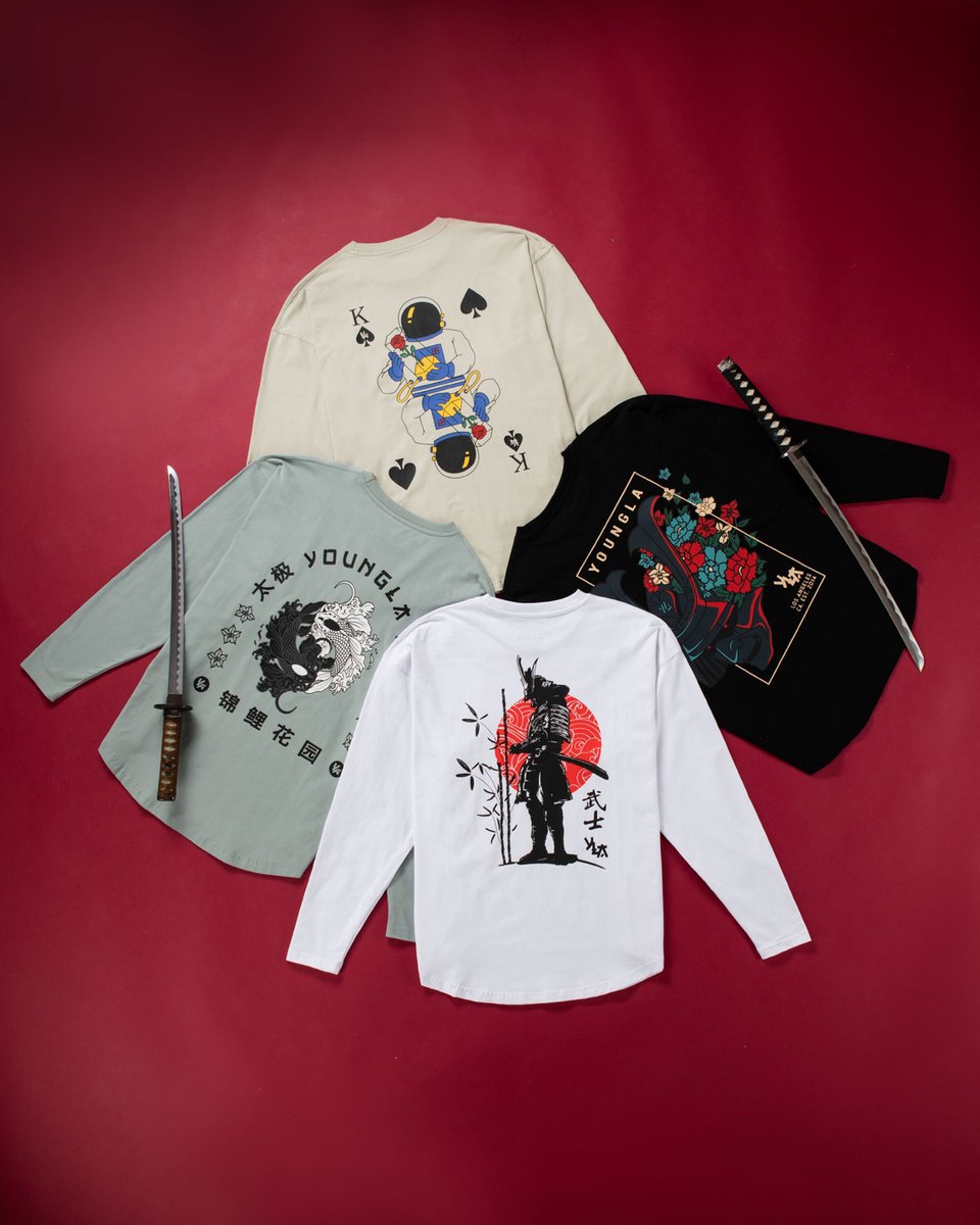 Black Friday Collection: Bushido Longsleeves— 4 unique prints 

Shop our new collection and get 30% off everything with code: BLACKFRIDAY

Sale ends at Monday at 11:59pm PST!