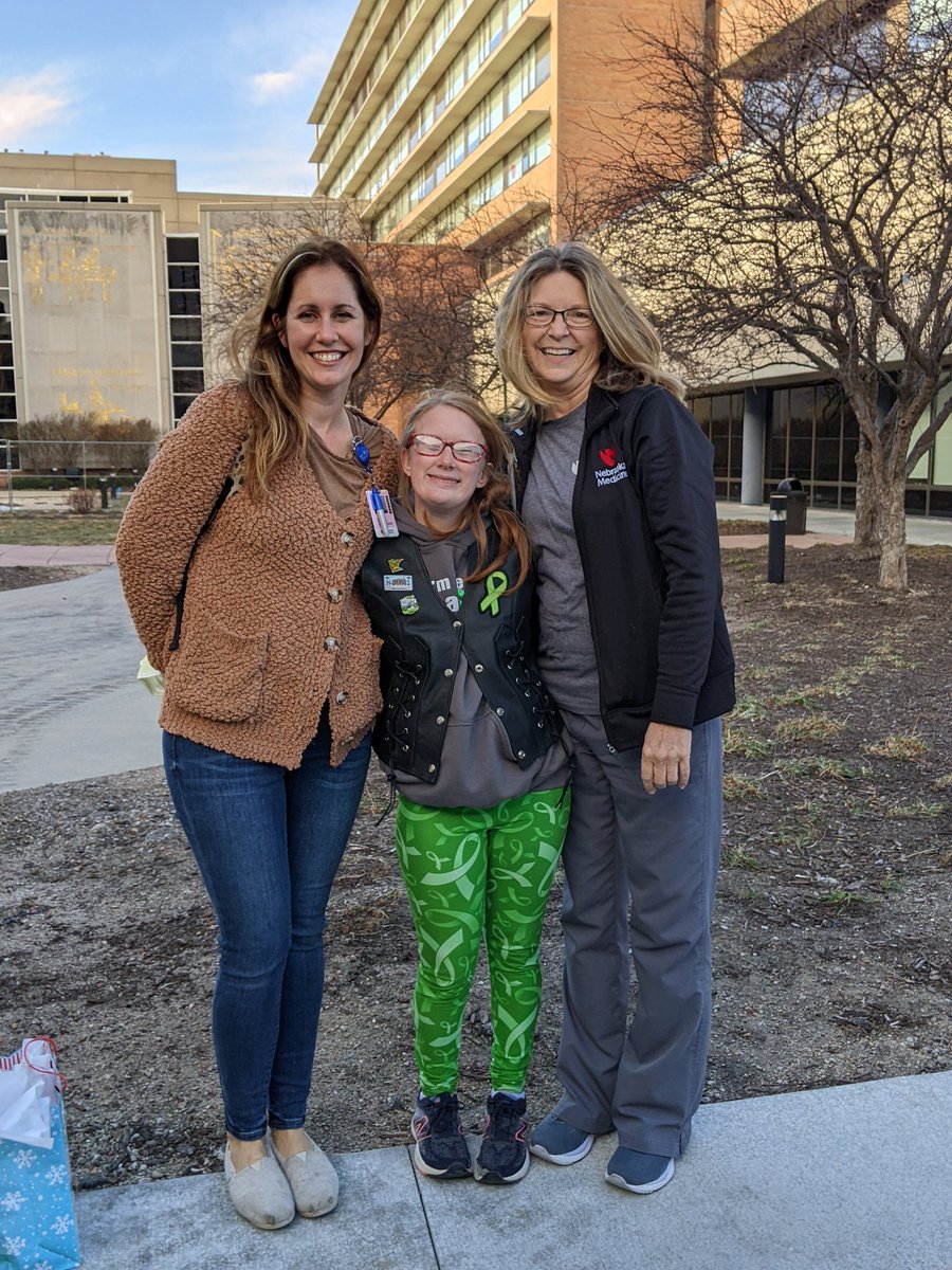 fredandbugsmom's tweet photo. Belly Button Run, Belly Button Riders and Team Lime Green goodie baskets are delivered for the 2022 to UNMC &amp; Ronald McDonald House. Added bonus was dropping extra baskets off to 3 transplant families that are here from out of state and seeing 2 of Carryna's NICU nurses 💚 https://t.co/l5xdsA7MZS