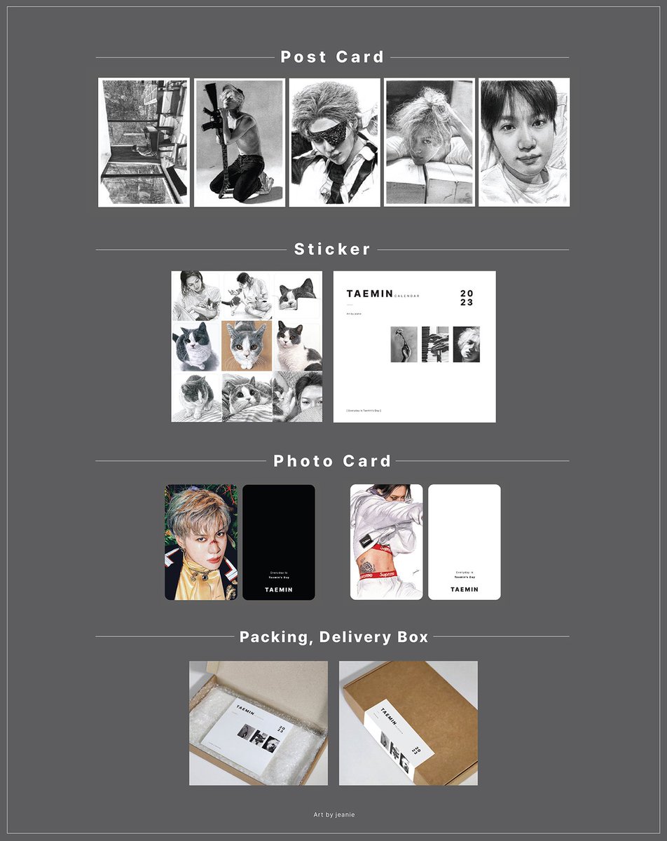 toko offline di majalengka on Twitter "PRE ORDER TAEMIN 2023 Calendar