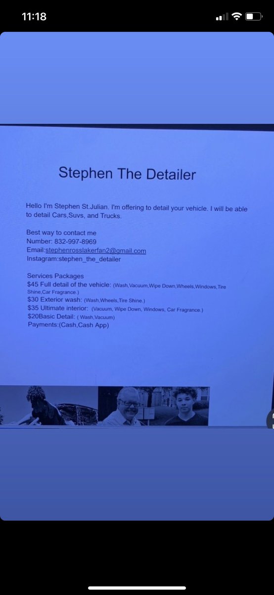 StjulianStephen's tweet photo. INFORMATION OF STEPHEN THE DETAILER https://t.co/N70wB0K6BD