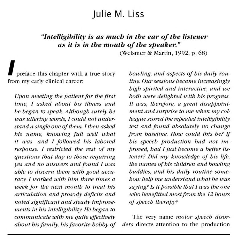 Just watching <a href="/steven_bloch/">Professor Steven Bloch</a> 's Stephen Hawking 2022 lecture re: MND &amp; communication. He mentioned Julie Liss - I looked her up and came across this story - it totally shook me 1/2