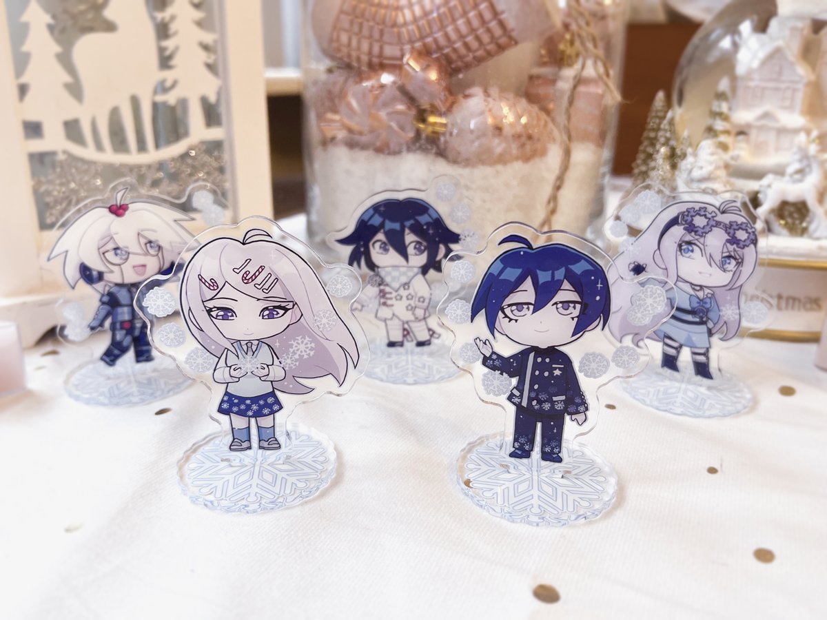 赤松楓 ,入間美兎 ,王馬小吉 ,最原終一 「The winter stands are now in my st0re! A」|Cheer 🐶🌸 @zinesのイラスト