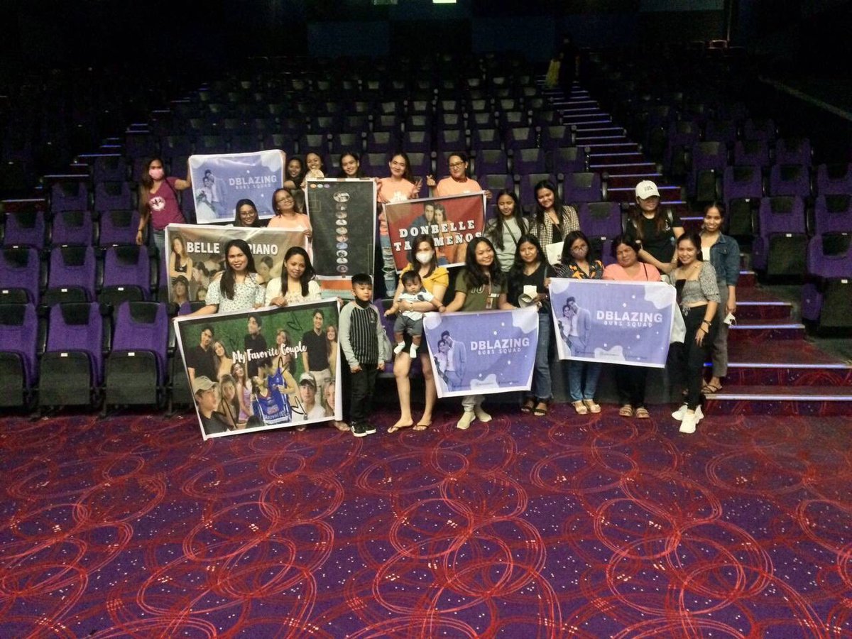 DBubbly Ates with Family Donbelle, DB squadmates, DBubbly Teens, DBlazing OFC, DBubblers OFC, and DonBelleLenials at Robinsons Place Tagum yesterday 😍💯

Daghang salamat! 143 24-Ever! 🧡💚💜
#AnInconvenientLove