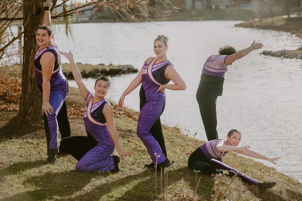 JMU Colorguard tweet media