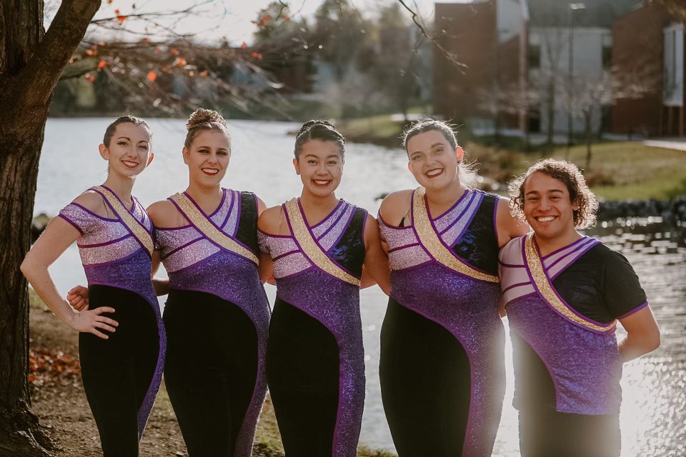 JMU Colorguard tweet media