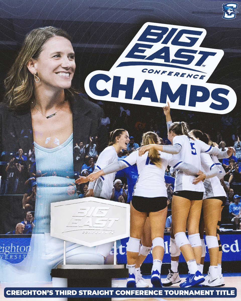 JAYS WIN JAYS WIN! 
YOUR BIG EAST TOURNAMENT CHAMPIONS FOR THE THIRD STRAIGHT SEASON
#GoJays