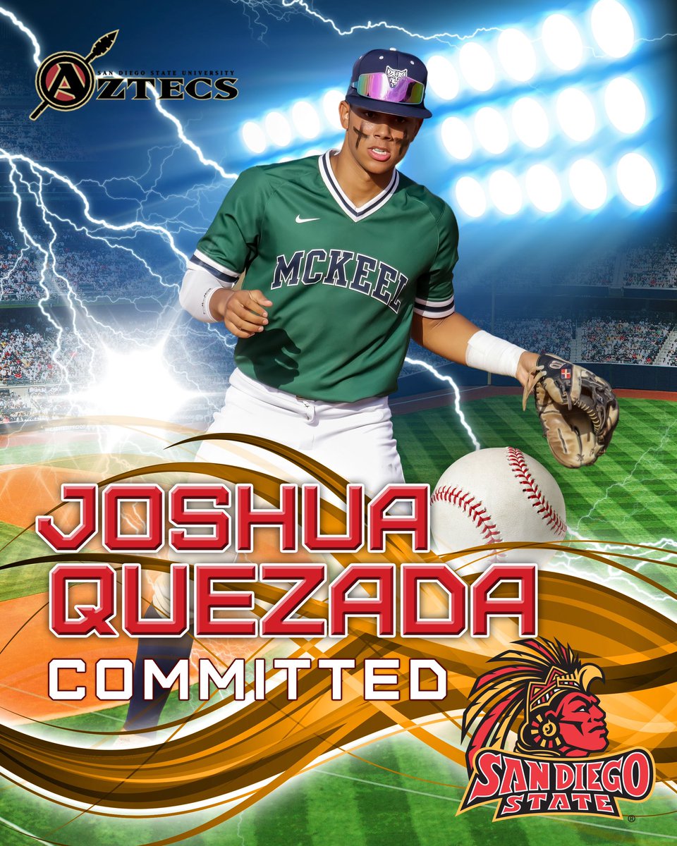 CoastalSportsFL's tweet photo. Very grateful that today I had the opportunity to work with @JRQ13baseball, his family, and friends as he committed to @AztecBaseball. 
@McKeel_Sports https://t.co/Jh1MDgbZ1c