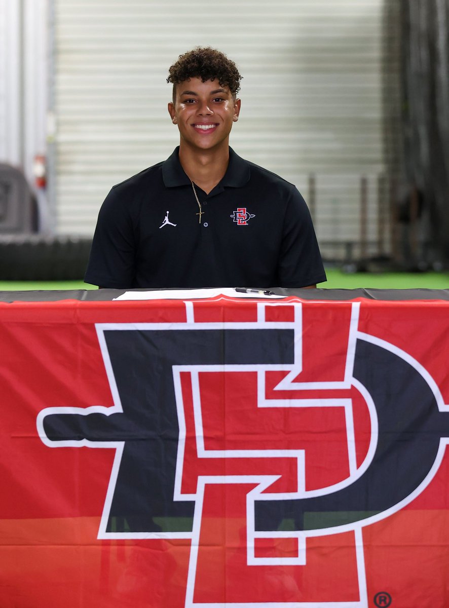 CoastalSportsFL's tweet photo. Very grateful that today I had the opportunity to work with @JRQ13baseball, his family, and friends as he committed to @AztecBaseball. 
@McKeel_Sports https://t.co/Jh1MDgbZ1c