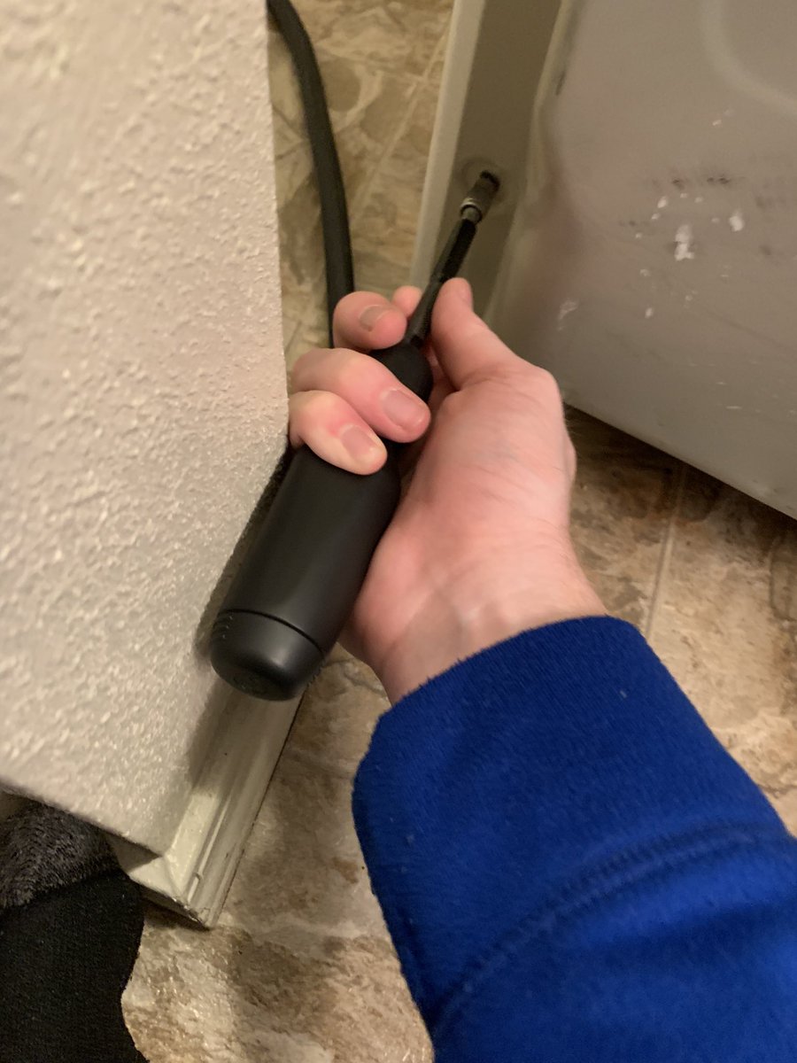 bbeardniu's tweet photo. My dryer broke down, so I had to replace the coils. @LinusTech screwdriver made the repair a breeze. I think the all black makes it go faster. Could you imagine if I put the new coil in and it wouldn’t work because it wasn’t “genuine”? Glad it’s not an🍎I mean 🍋. #RightToRepair https://t.co/wrfnbRwwat