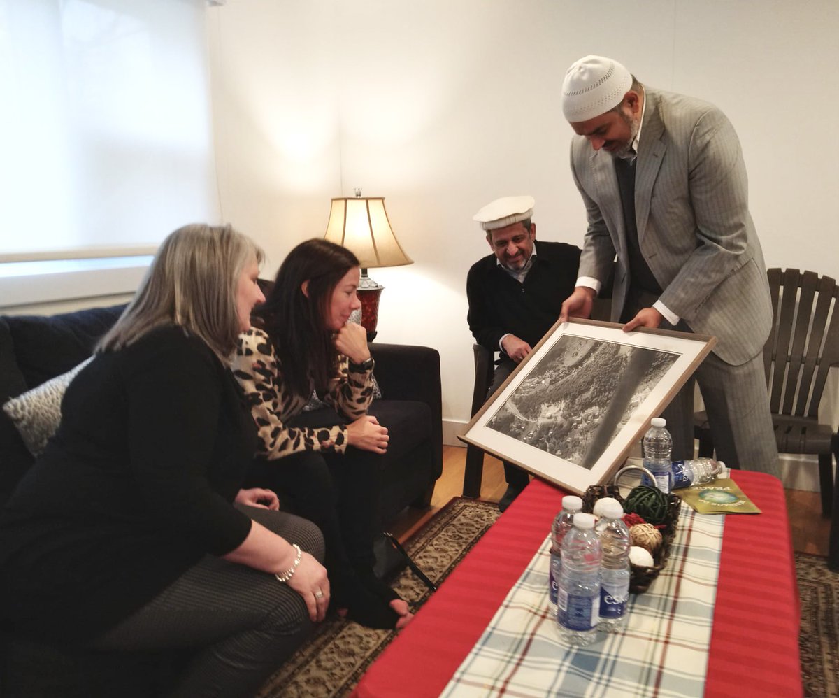 ahmadiyyacanada's tweet photo. The eastern most chapter of the Ahmadiyya Muslim Jama’at Canada held a special gathering at the Baitul Ehsan Mosque Newfoundland with elected officials, members of law-enforcement, news media and academia.

The meeting focused on common objectives and bridge building initiatives. https://t.co/kKItUK4bTW