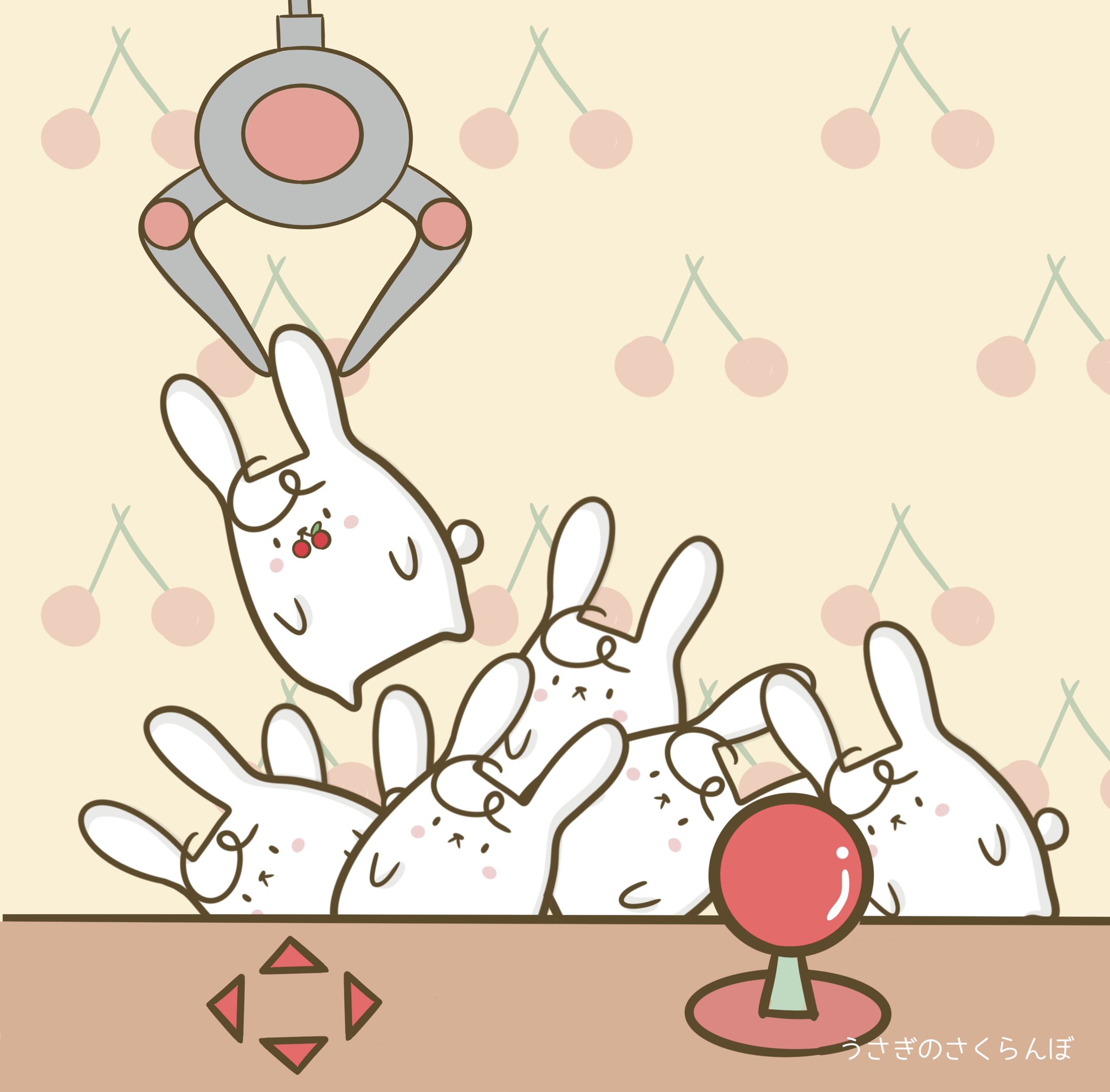 サクランボのうさぎちゃん♡ サクランボのうさぎちゃん♡