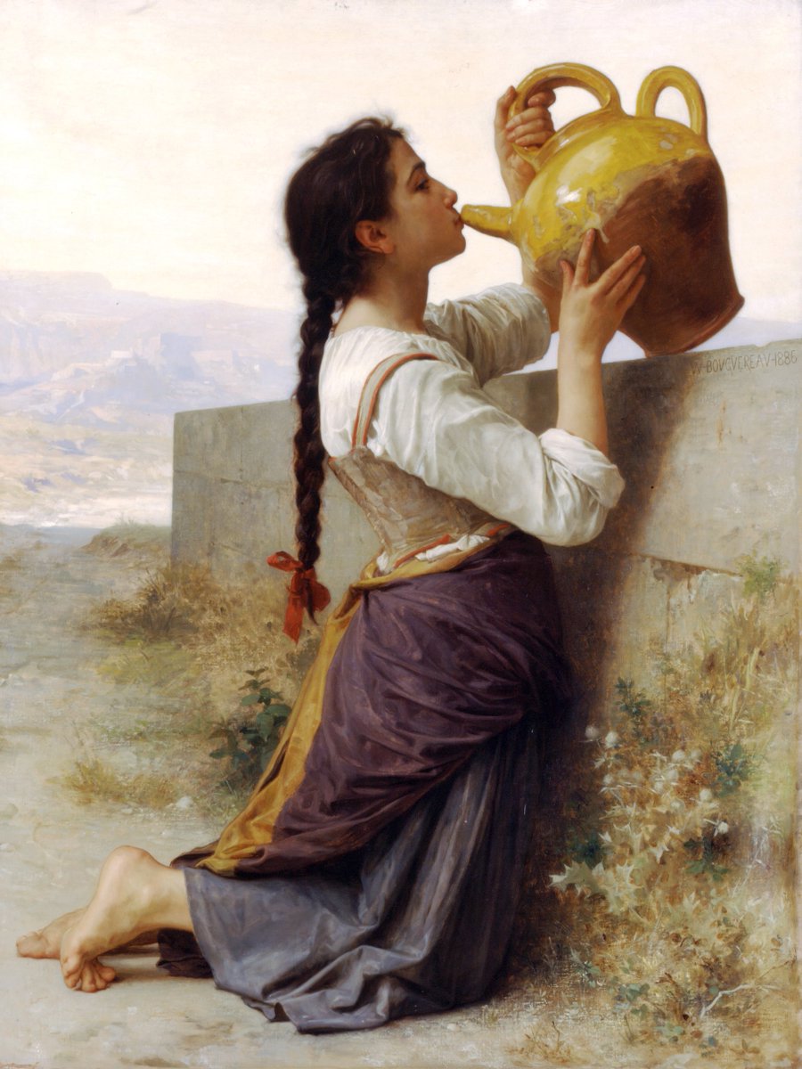 art_bouguereau's tweet photo. Thirst, 1886 #realism #bouguereau https://t.co/5oky5TmaaG https://t.co/s0OeKYHI6U