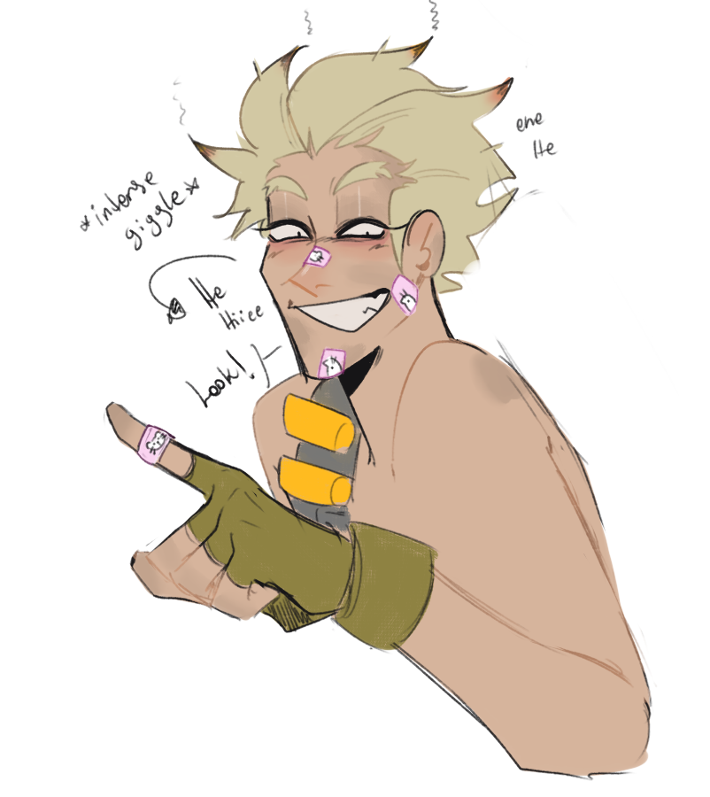 Pakkko0o's tweet photo. The silly #Junkrat https://t.co/xeWm0aQPL0