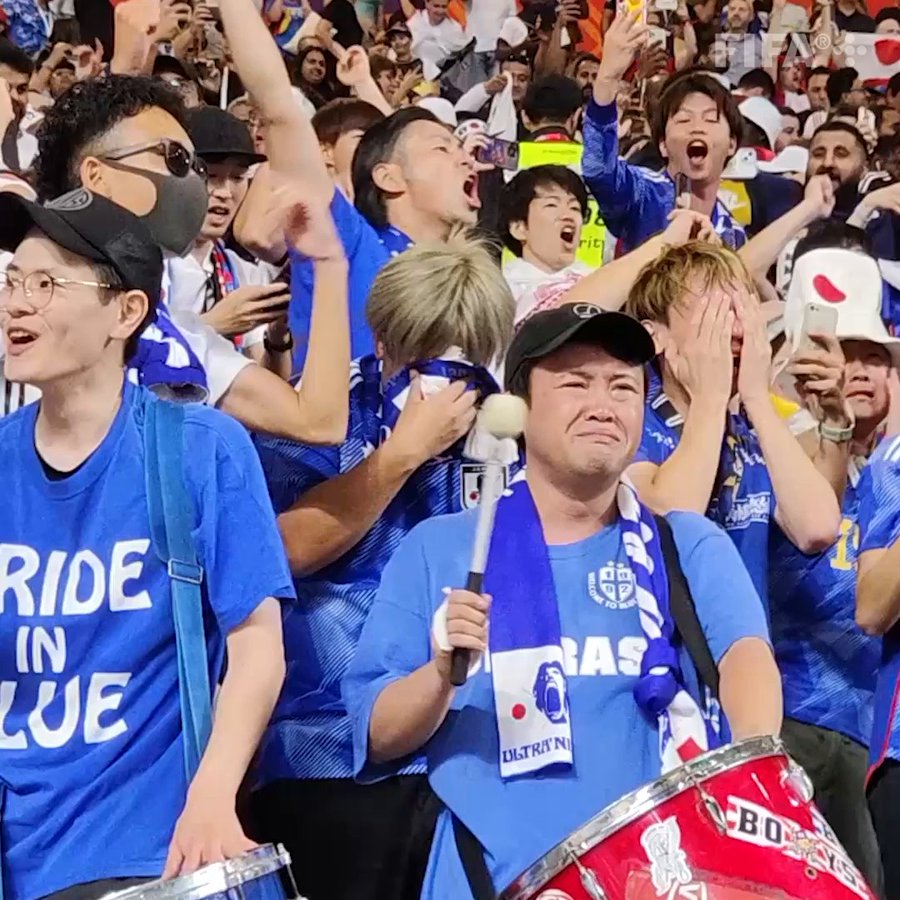 ドイツ戦で日本人サポーターが浮かべた涙 心打たれた海外ファン この国民が大好き The Answer