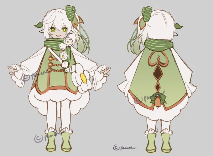 This post is about my self-designed customes. Please don't repost without my permission  