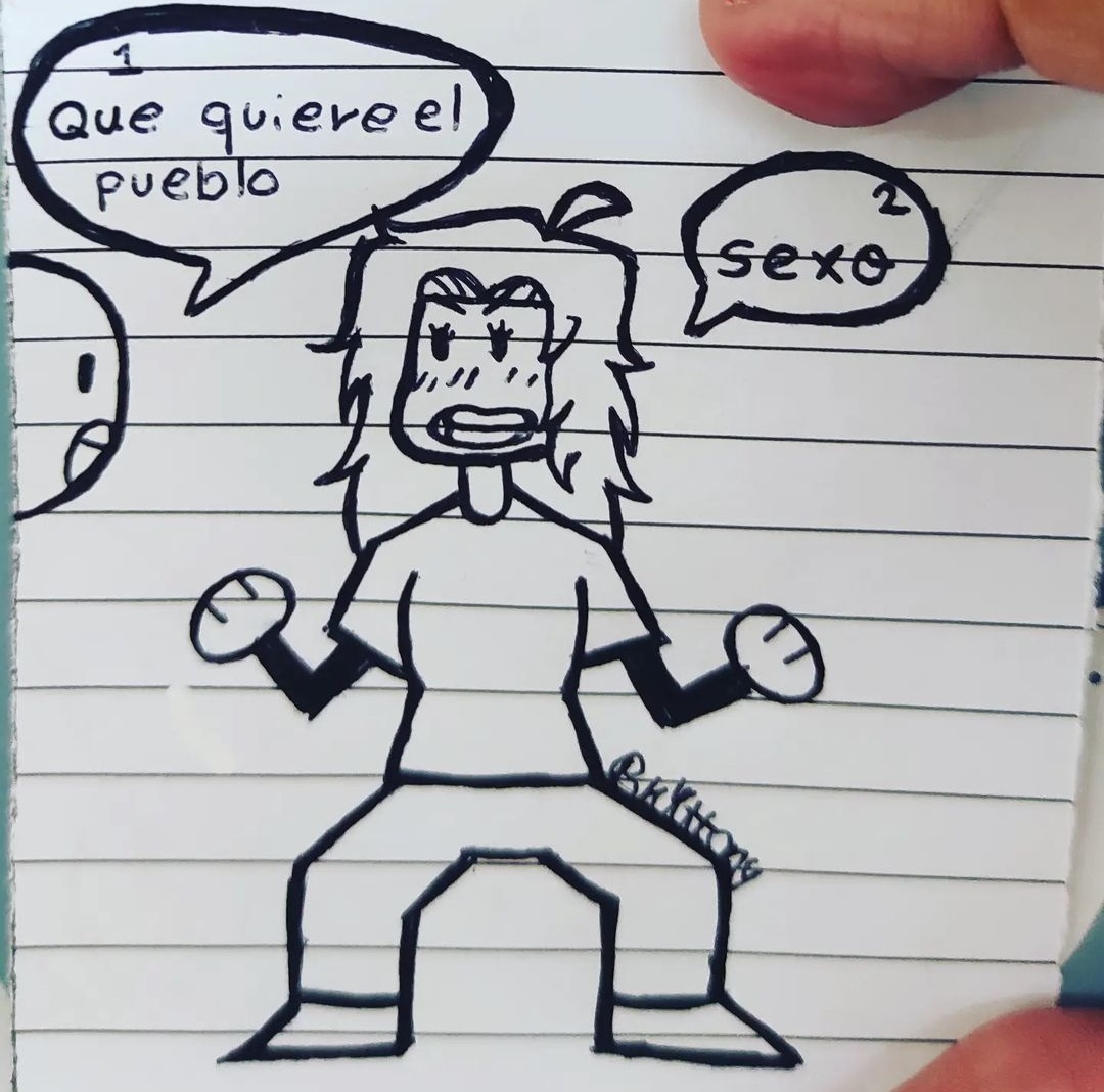 Andaba aburrida en clase 😔